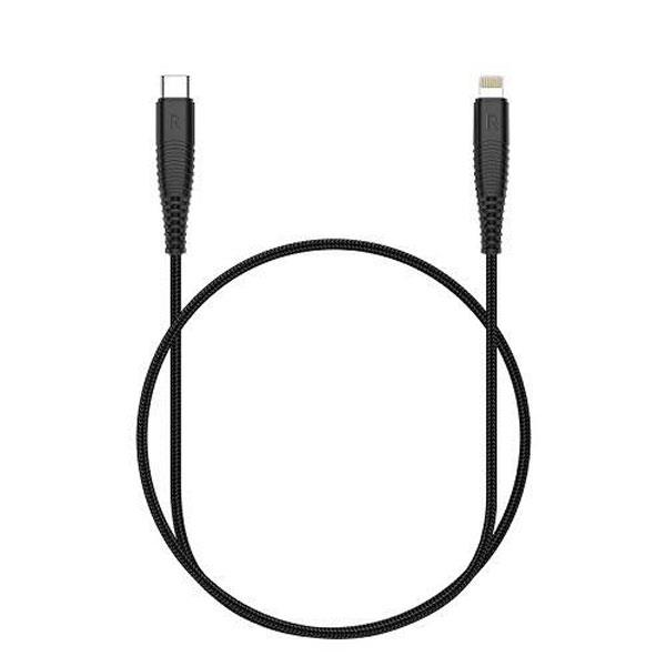 کابل شارژ لایتنینگ 1 متری راو پاور RP-CB020 RAVPower RP-CB020 Lightning 1M Cable